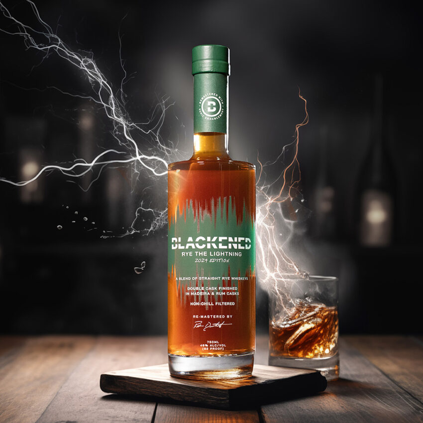 Metallica Blackened Whiskey Releases 2024 Edition Of Rye The Lightning 